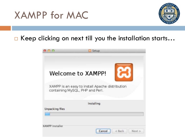 Xampp for mac instructions